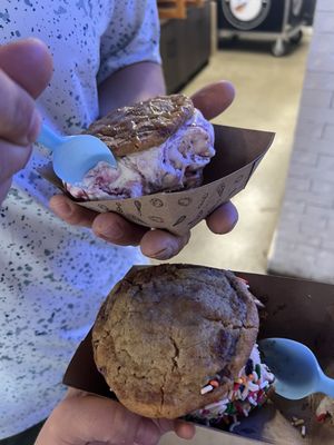 Cookie Custom Ice Cream Sandwich