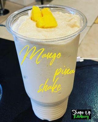 New mango piña shake !! 24g protein !!