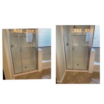 New shower