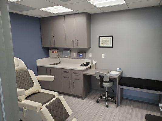 One of the exam rooms