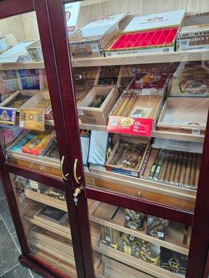 Cigars available from our state of the art humidor.