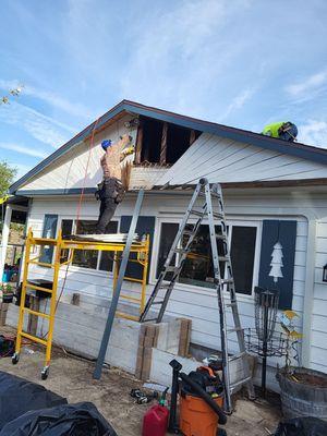 Waterproofing Siding of home in El Cajon, CA