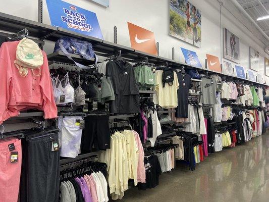 Our Womens  Apparel Section !