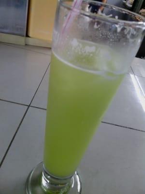 Fresh sugar cane juice