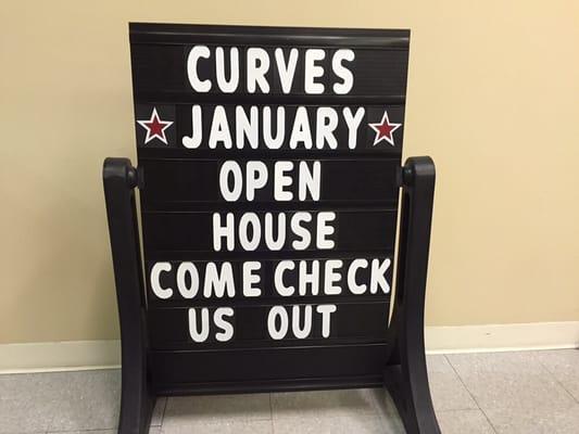 Come to our open house this January.  Start your new year right.