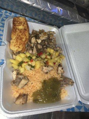 Jerk Chicken Platter