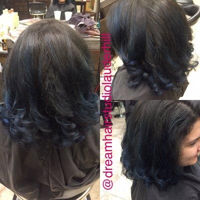 Blue Ombré beauty! #blueombre