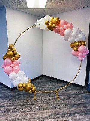 Balloon Backdrop done by Gisela