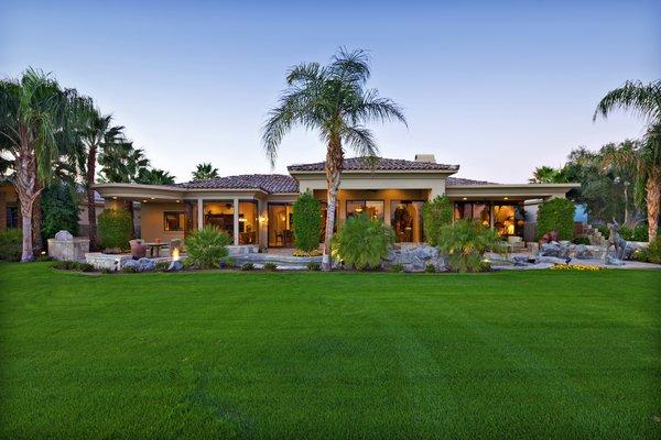 Beautiful California lawn