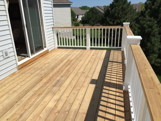 Eagan Townhome Association Custom Wood Decks