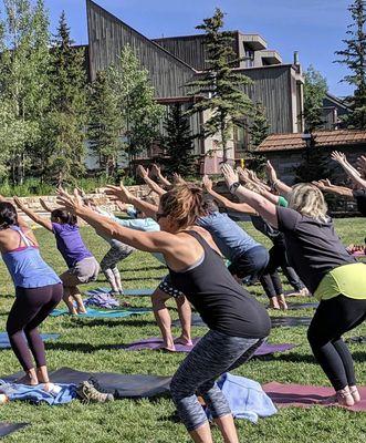 A custom curated yoga class designed to promote mobility wellness.