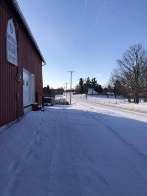 Auction Center at Wortendyke Rd., Batavia, NY.