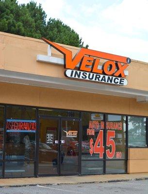 Outside view at Velox Insurance in Douglasville, GA