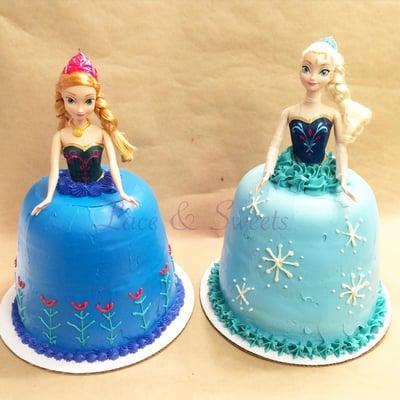 Frozen Theme Cake