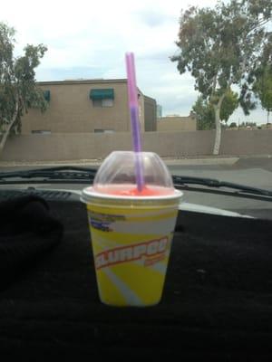 Small Slurpee's are free today from 11am to 7pm