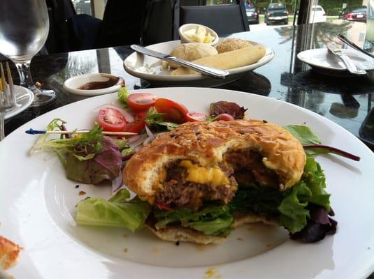 This is now my new favorite burger! This restaurant is a gem of a find. Went there with a coupon. Wish I had bought a few now.