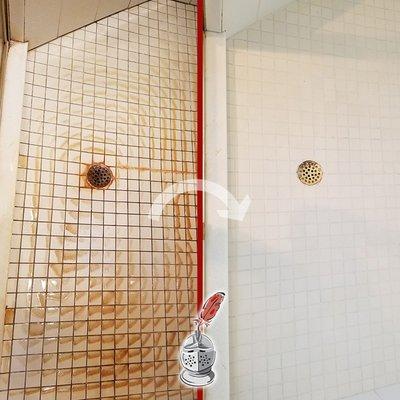 Shower Rust Removal