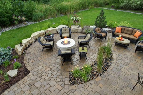 Paver patio