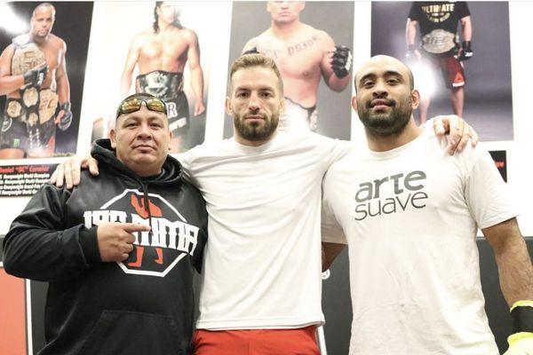 Coach Hector; JJ "The Bosnian Bomber" Okanovich; and MMA fighter and three time ADCC World Champion Yuri Simões