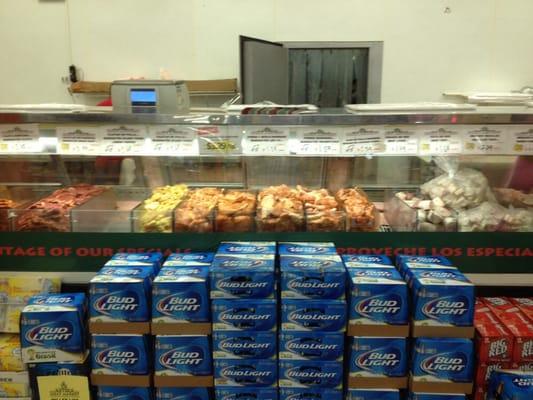 More meat counter