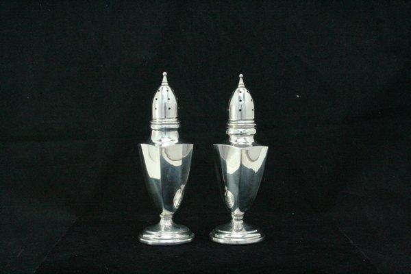 Sterling Silver Salt & Pepper Shakers