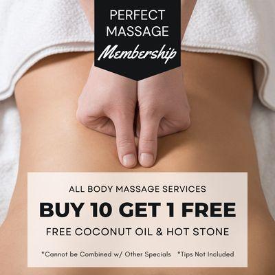 Perfect Massage Membership