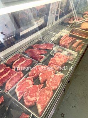 inside - meat selection