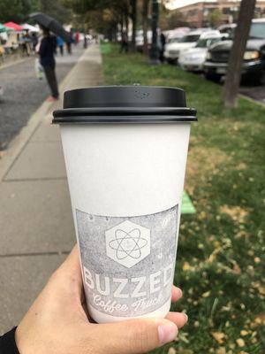 16 oz pumpkin spice chai with soy