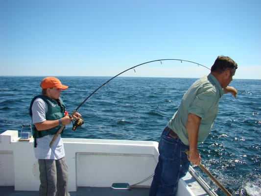 Cap'n Bruce helping Joey 2011