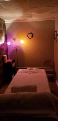 One of our comfortable massage rooms