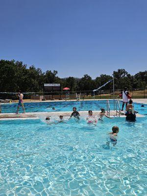 Water Soccer at MY Club Summer Swim Program