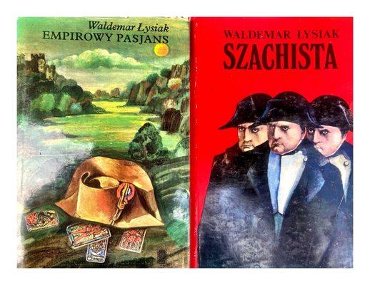 Lucky Great Finds ! Two Old Polish Edition Waldemar Łysiak's Books! @ Polonia Bookstore Chicago, IL Polish/American Bookstore.Cool!