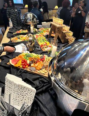 Grazing Table with light hors d'oeuvres