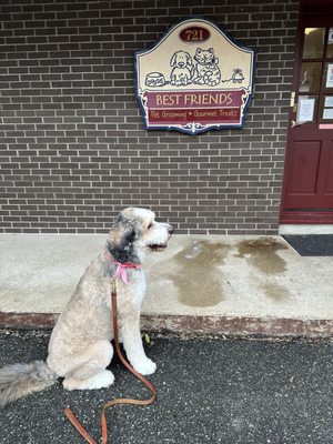 Huckleberry bath Day @bestfreinds