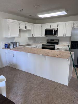 Kitchen countertops remodel