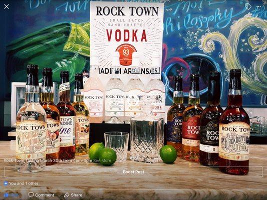 Love RockTown at our tasting bar