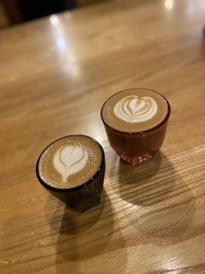 Cortado & Cappuccino