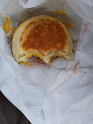 Egg and cheese - good sandwich