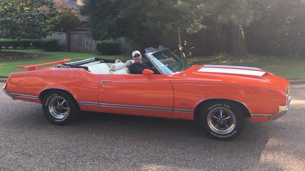 1970 Cutlass Supreme 442 convertible clone