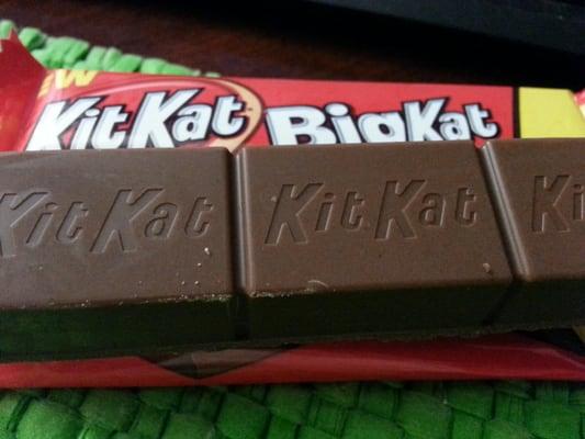 Give me a break, give me a break, give me a break of that Kit Kat bar... :)