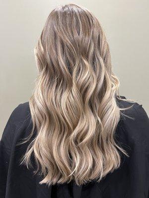 Full highlight and balayage