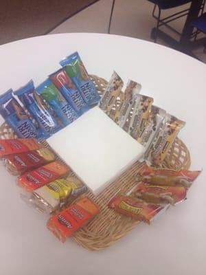 Free snacks in the break room!