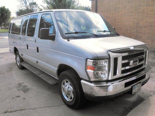 15 PASSENGER RENTAL VAN