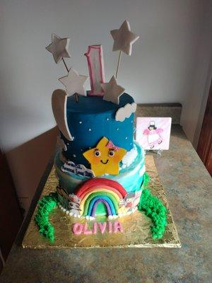 Baby Bum Cake