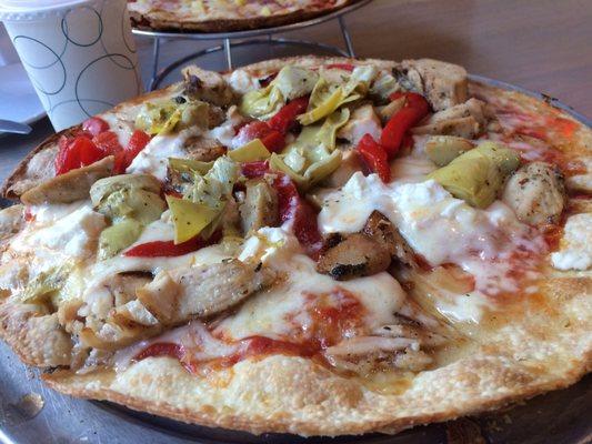 Tennessee honey chicken pizza