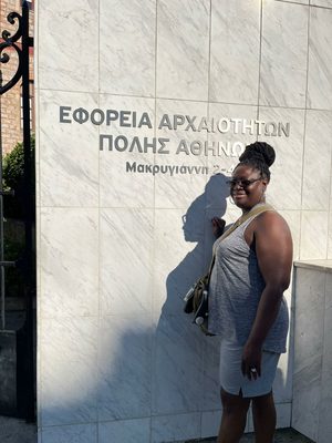 The Acropolis Museum in  Athens Greece