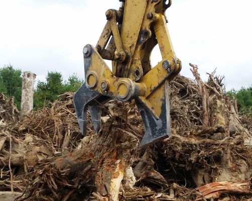 Ransome Stump Harvester Splitter