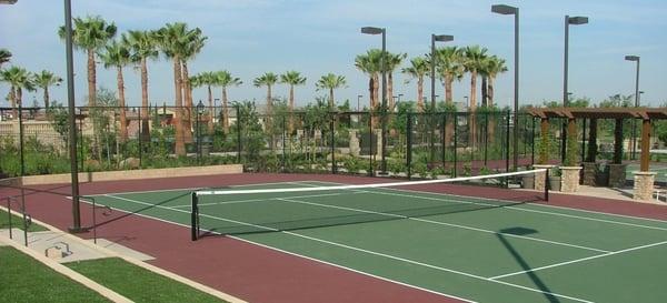 Commercial Tennis Court