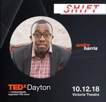 Dr. Harris was a speaker at the 2018 TEDxDayton event.