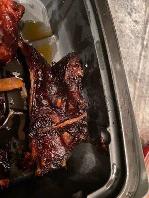 Burnt up Classic Spare Ribs